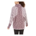 thumbnail image 2 of CALVIN KLEIN Womens Burgundy Long Sleeve Turtle Neck Sweater Size: XXL, 2 of 2
