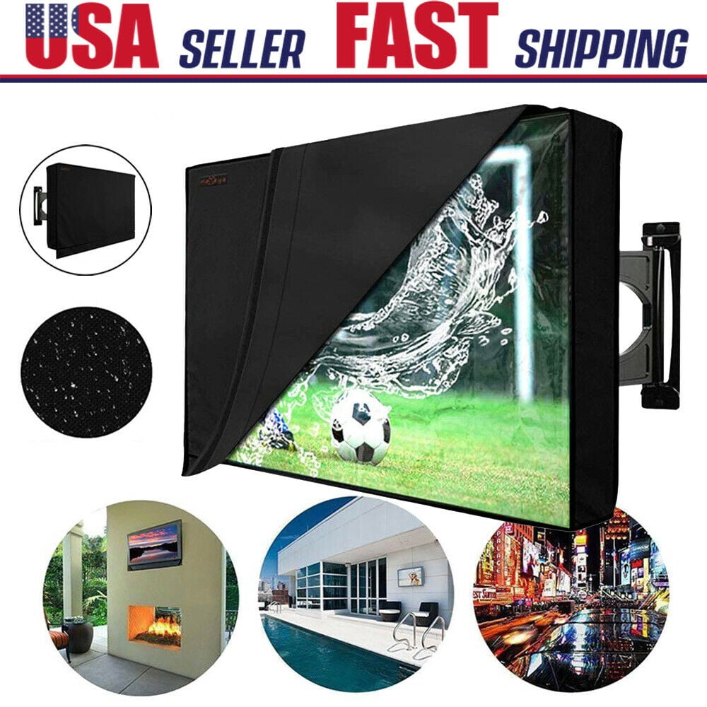 Outdoor Weatherproof TV Cover Television Protector Screen with Scratch