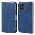 thumbnail image 2 of Wallet Case for Motorola Moto G Power 2023, Business Drop Protective Premium PU Leather Case with Card Slots & Cash Pocket Kickstand Durable Shockproof Flip Case for G Power 2023, Darkblue, 2 of 8