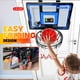 thumbnail image 4 of Canasta de baloncesto interior BADGOAL para niños con marcador y 4 pelotas, 4 of 8