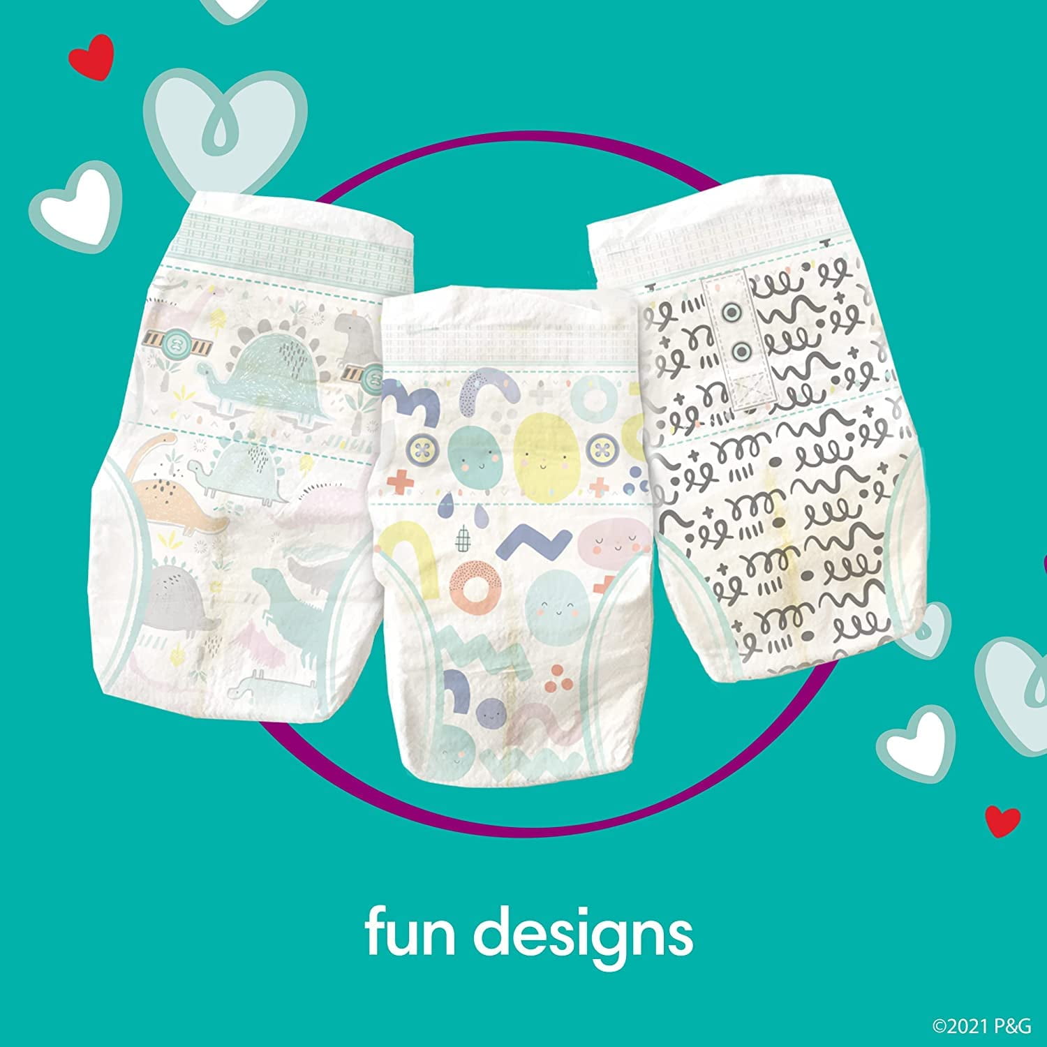 Pampers Cruisers 360 Diapers Size 3, 26Count (Pack of 2)