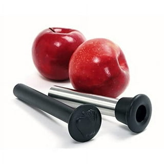 Progressive Prepworks Red Plastic/Stainless Steel Thin Apple