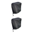 thumbnail image 1 of Speravity Cubierta de tela fácil de transportar para remolque de remolque, impermeable, a prueba de polvo, para caravanas, caravanas, cubiertas negro 2piezas, 1 of 6
