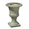 thumbnail image 3 of 26" Urn Planters for Outdoor Plants - Versatile Indoor/Outdoor Planter Urn Flower Pots with Antique Green Magnesium Oxide Finish, 3 of 5