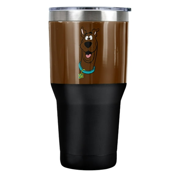 Scooby Doo Stainless Steel Tumbler 30 oz Coffee Travel Cup, Vacuum Insulated & Double Wall with Leakproof Sliding Lid