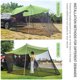 thumbnail image 2 of Extensión trasera del coche Sombrilla Carpa Vehículo Toldo lateral del maletero Coche, 2 of 8
