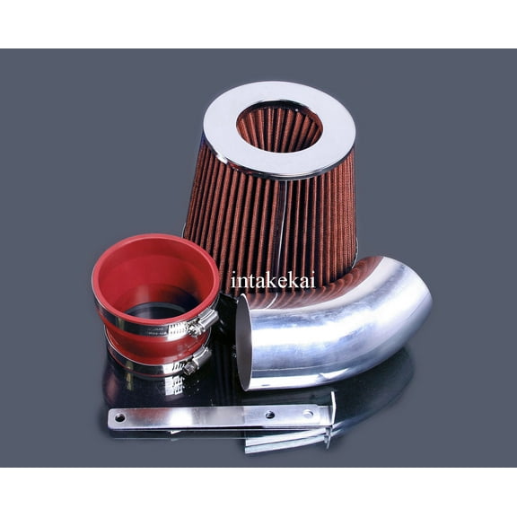 1996 1997 1998 1999 BMW 318i 318is 318ti Z3 1.9 1.9L L4 ENGINE AIR INTAKE KIT   FILTER (RED)