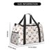 thumbnail image 3 of Easygdp Bulldog Face Bolsa de Gimnasio, Bolsa de Viaje Duffel, Bolsa de Fin de Semana con Compartimentos, Bolsa de Mano para Noche, 3 of 7