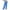 Blue, variant on Posijego Women's Baggy Sweatpants Solid Color Drawstring High Waist Wide Leg Sweat Pants Athletic Joggers