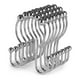 thumbnail image 1 of Ganchos para Cortinas de Ducha, 12 Piezas Anillos para Ganchos para Cortinas de Ducha, Ganchos para Cortinas de Ducha Plateados de Acero Inoxidable, Anillos Resistentes a la Herrumbre, Ganchos de, 1 of 6