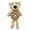 Bear, Khaki, variant on Bear Bunny Furry Plush Hair Tie Scrunchies Rope Ponytail Holster Elastic Band
