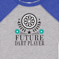 thumbnail image 4 of Inktastic Future Dart Player Dart Board Boys or Girls Baby Bodysuit, 4 of 5