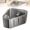 thumbnail image 1 of Kitchen Sink Rack Suction Cup Sink Drainage Rack Wall Mounted Rag Holder For Kitchen Sink Organizer Sponge Towel Utensil Storage Kitchen Countertop Organization No Drill Sink Shelf Kitchen Storage, 1 of 9