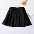 thumbnail image 7 of Fancifize Teens Girls High Waist Pleated Skirts Formal Skirt with Built-in Shorts for School Uniform Trendy Cozy Skorts, 7 of 7