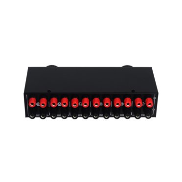 2 Input 4 Output Power Amplifier Speaker Distributor Output 300W Per
