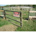thumbnail image 5 of 2Pack Beware of Dog Sign, You Have Been Warned No Responsible for Injury or Death - Indoor/Outdoor Fence Use - Metal Aluminum Rust Free | 7" x 9.8" Pre-Drilled Holes, Fade Resistant, Weatherproof, 5 of 6