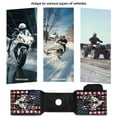 thumbnail image 6 of Uorisanigo ATV Tank Bag Universal Accesorios Wolf USA Flag Moto Saddle Bags Motorcycle Saddlebag Multifunctional Design Waterproof Cargo for Polaris Sportsman Scrambler FourTrax, 6 of 7