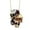 A002- White, variant on Hanging Halloween Decorations 10 Inch Stained Acrylic Suncatcher Spooky Skeleton Decor for Home Window Party Porch 1 Pack