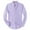 Purple, variant on EHRWE Shirts For Men Slim Fit Long Sleeve Shirt Casual Linen Blend Business Wear Solid Color Top Comfortable