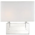 thumbnail image 2 of Durham 2 Light Polished Nickel Wall Mount, 2 of 7