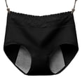 thumbnail image 4 of Soyumi Women's Seamless Underwear High Waisted Tummy Control No Show Panties Full Coverage Stretch Briefs, Black, 4 of 9