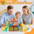 thumbnail image 7 of QIAHO Magnetic Tiles for Kids Dinosaur Toys Building Blocks Dino World Magnetiles Toddler Toys STEM Learning Toy for Boys Girls, 7 of 7
