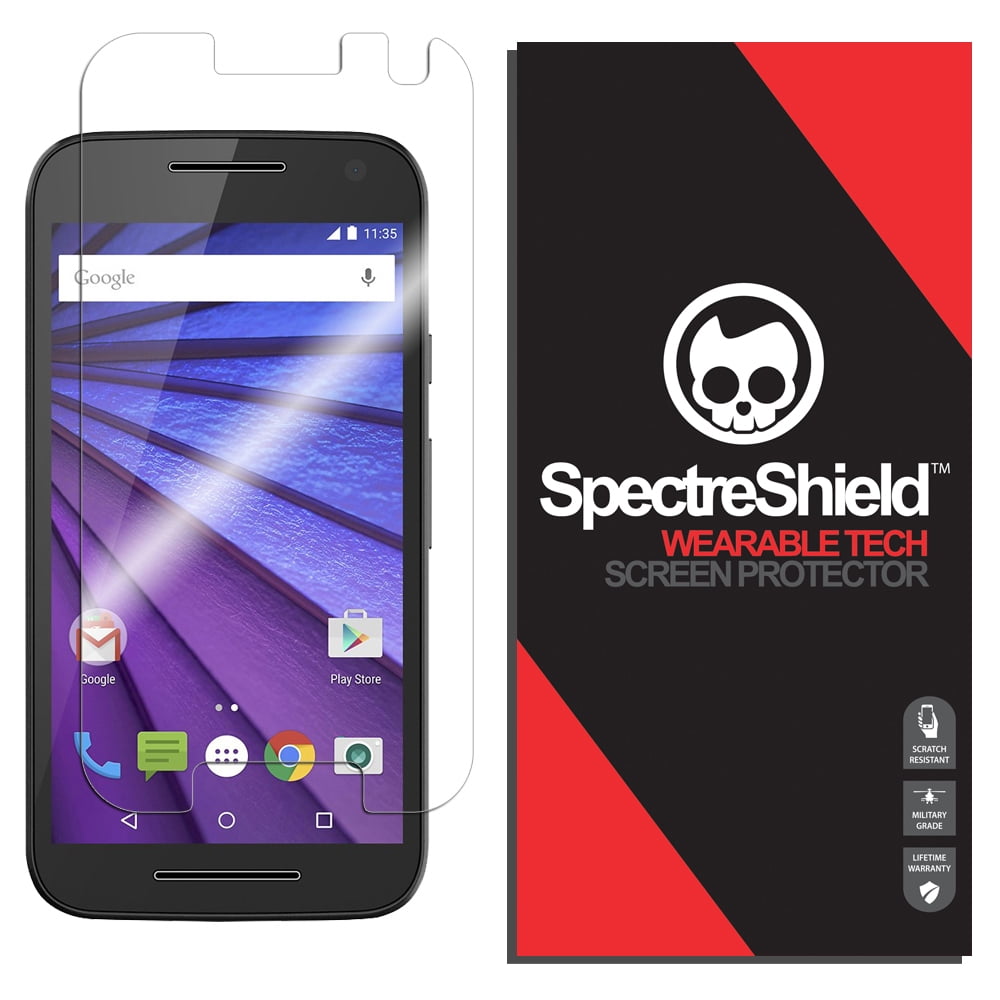 Spectre Shield Screen Protector for Motorola Moto G 3rd Generation Case Friendly Accessories Flexible Coverage Clear TPU Film - Walmart.com