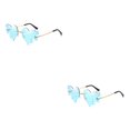 thumbnail image 4 of Guardoinrt Colorful Lens Options Fashionable Love Heart Protection PC Mens Womens C6 1 2Set, 4 of 6