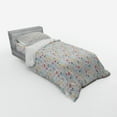 thumbnail image 3 of Ambesonne Colorful Bedding Set 4 Pcs, Long and Short Socks, Queen, Multicolor, 3 of 3