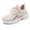 Beige, variant on Women's Athletic Shoes Breathable Knit Running Shoes for Women Slip-Resistant Walking Shoes with Soft Cushioned Sole Fashion Sneakers for Workout Daily Wear