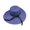 Blue, variant on Lomubue Foldable Women Summer Wide Brim Floppy Straw Ribbon Bow Sun Hat Beach Bucket Cap