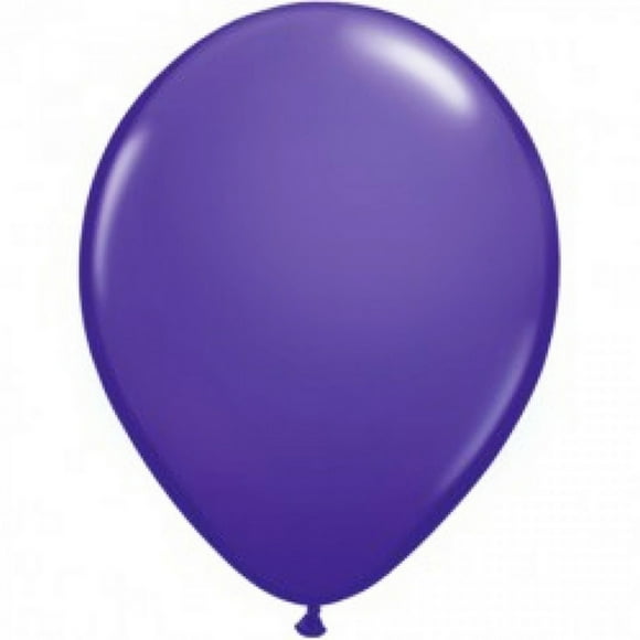 Qualatex Ballons de Fête en Latex Violet Clair 5 Pouces (Pack de 100)