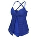thumbnail image 4 of Tankini de mujer Yinane Conjunto de Ropa de playa Moda de piezas Calzoncillos deportivos, 4 of 8