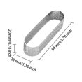 thumbnail image 3 of Advancent Molde ovalado para tartaleta, anillo para tarta, barra , molde DIY, utensilios para hornear caseros Type6 NO6, 3 of 6