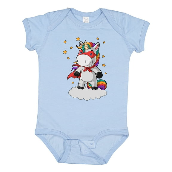 Inktastic Super Unicorn Boys or Girls Baby Bodysuit