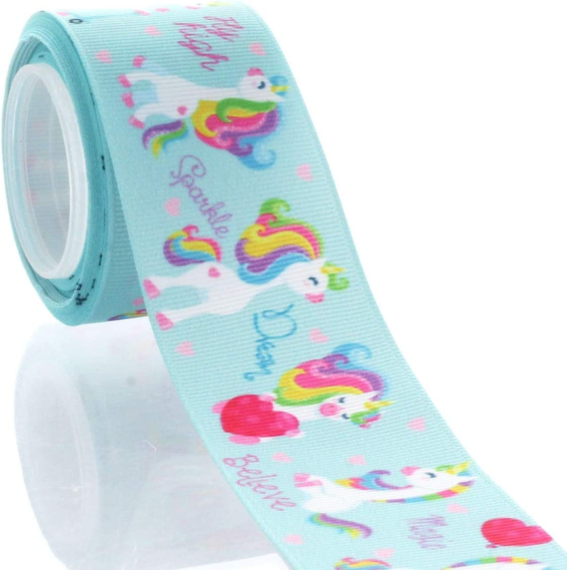 1.5" Unicorn Fun Grosgrain Ribbon 25yd