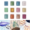 thumbnail image 1 of Glitter Watercolor Paint Solid Packing Metal Macaron Color Art Painting Pearlescent Watercolor Paint, 1 of 8