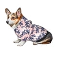 thumbnail image 6 of Uemuo Tropics Palm Trees for Winter Dog Hoodie Sweatshirts with Pockets Warm Dog Clothes for Small Dogs Chihuahua-X-Small, 6 of 8