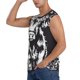 thumbnail image 3 of Balery Floral Cow Silhouette Camisetas sin mangas para hombre, absorbe la humedad y protege contra el mal olor.-XX-Large, 3 of 7