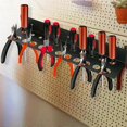 thumbnail image 4 of Organisateur de Tournevis Mural en Métal Pinces Cintre Étagère Rangement Outils Support Pinces pour Garage, 4 of 5