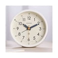 thumbnail image 2 of Round Analog Alarm Clock Battery Operated for Living Room Kitchen Bedroom Office School Dormitory Bedside Tabletop Alarm Clock, 2 of 5