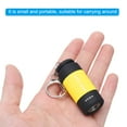 thumbnail image 4 of Uxcell Mini Keychain Flashlight, Pocket LED Flashlight Portable Torch USB Rechargeable, Yellow, 4 of 7