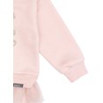 thumbnail image 5 of Modern Moments Toddler Girl Drop Shoulder Wicked Sweatshirt, Sizes 12 Months - 5T, 5 of 7