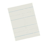 School Smart Skip-A-Line Ruled Writing Paper, 1/2 Inch Ruled Long Way, 11 x 8-1/2 Inches, 500 Sheets