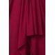 thumbnail image 3 of ABPHQTO Vestido de noche de dobladillo alto y bajo sin espalda de encaje con cuello en V rojo para mujer, 3 of 5