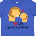 thumbnail image 4 of Inktastic I Love My Great Grandpa Boys or Girls Toddler T-Shirt, 4 of 5