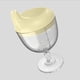 thumbnail image 4 of Baby Goblet No Spill Baby Sippy Cup Copa de vino para Baby Kid Party Amarillo Ehuebsd  Libre de BPA, 4 of 5