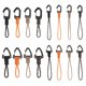 thumbnail image 1 of Gancho de cordón trenzado de cuerda de paraguas de 7 núcleos para hombres (camuflaje de arena largo triangular) 10 piezas, 1 of 9