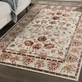 thumbnail image 3 of Luxe Weavers Floral Oriental Non-Shedding Area Rug 5x7 Cream, 3 of 6