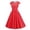 Red, variant on Dresses 2024 Party Casual Polka Dot Short Sleeve 1950S Housewife Evening Party Prom Dress Dresses White Dresses for Graduation Bodycon